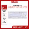 BÀN PHÍM CƠ DAREU EK87 WHITE RED SWITCH