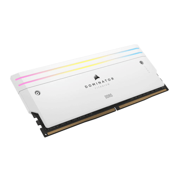 Ram DDR5 Corsair 48GB Dominator Titanium (2x24GB) 7200MHz White