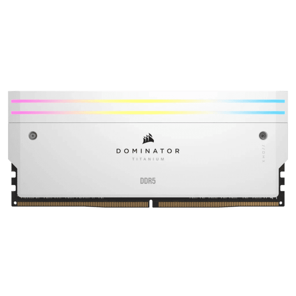 Ram DDR5 Corsair 48GB Dominator Titanium (2x24GB) 7200MHz White