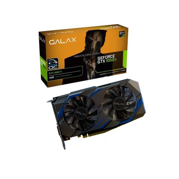 VGA GALAX GTX 1050 Ti 1-Click OC 4GB