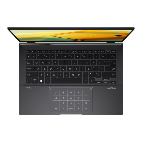 LAPTOP ASUS ZENBOOK 14 OLED UM3402YA-KM405W RYZEN 5-7530U | 16GB RAM | 512GB SSD | AMD Radeon Graphics | 14' 2.8K OLED | Win 11