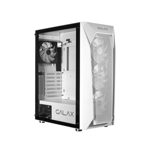 Case Galax MID TOWER REVOLUTION 05 WHITE - Tặng Kèm 4 Fan
