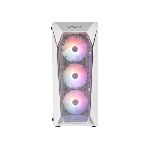 Case Galax MID TOWER REVOLUTION 05 WHITE - Tặng Kèm 4 Fan