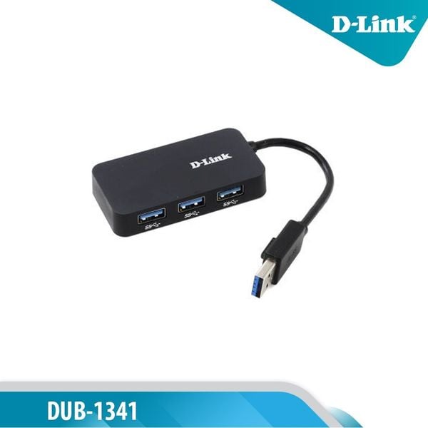 BỘ HUB USB GẮN NGOÀI D-LINK DUB-1341 - 4 PORT USB 3.0