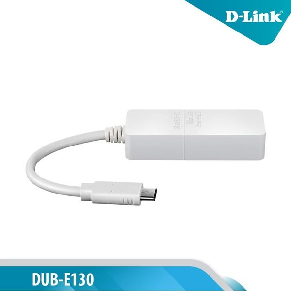 BỘ CHUYỂN ĐỔI D-LINK DUB-E130 - USB-C TO GIGABIT ETHERNET