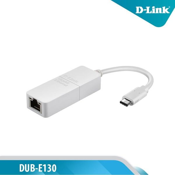 BỘ CHUYỂN ĐỔI D-LINK DUB-E130 - USB-C TO GIGABIT ETHERNET