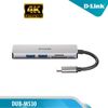 BỘ CHUYỂN ĐỔI 5 IN 1 D-LINK DUB-M530 - TYPE C RA SD/MICROSD CARD READER | USB 3.0 | HDMI