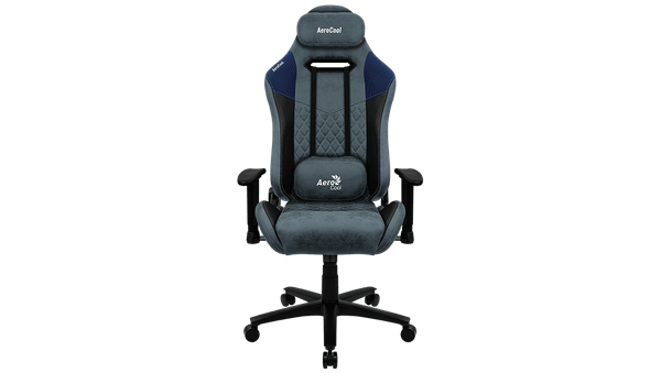 GHẾ AEROCOOL GAMING CHAIR DUKE - STEEL BLUE RACE CUSHION V3