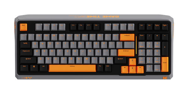 Bàn Phím Cơ Rapoo V750 Pro Black Grey Orange Blue Switch