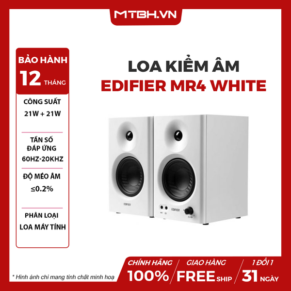 Loa Kiểm Âm EDIFIER MR4 White