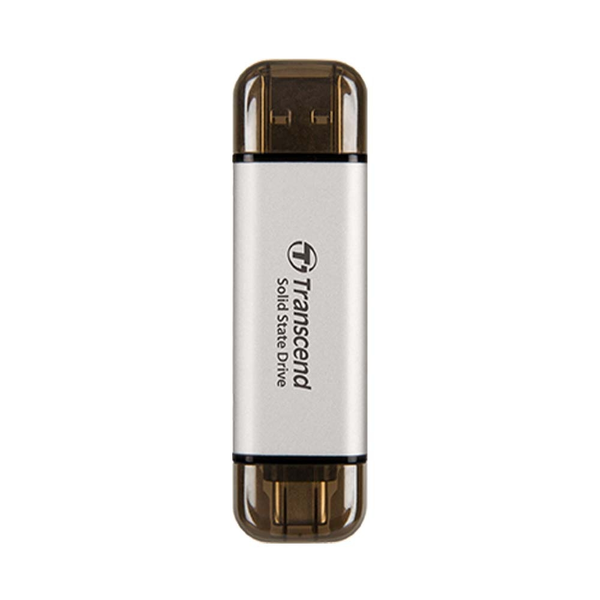 Ổ cứng di động SSD 2TB Transcend ESD310 1050MB/s TS2TESD310 - Silver
