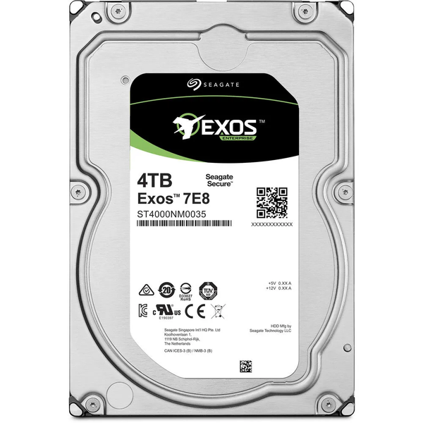 Ổ CỨNG SEAGATE ENTERPRISE EXOS 4TB NAS SATA 3 7200RPM 256MB CACHE ST4000NM002A