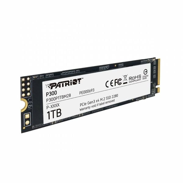SSD Patriot 1TB P300 M2 2280 NVMe (P300P1TBM28)