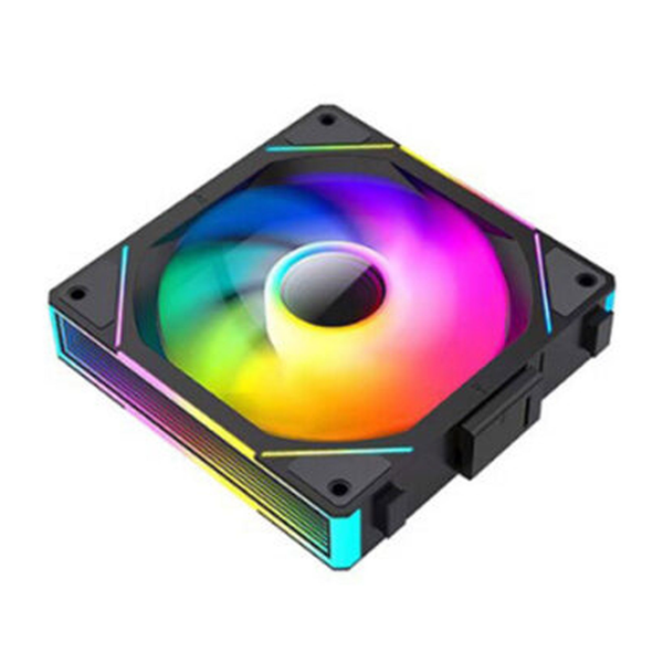 Fan Case led ARGB Leopard - Đen | Kit 3 Fan, ghép nối không dây (Gió thuận)