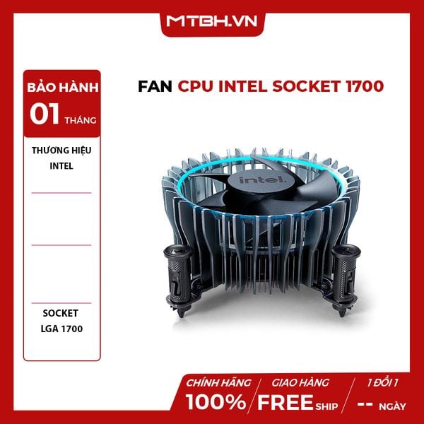 FAN CPU INTEL SOCKET 1700 ZIN (GEN 12)