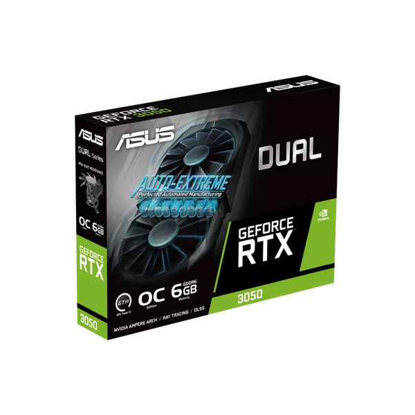 VGA ASUS RTX 3050 DUAL OC Edition 6GB GDDR6