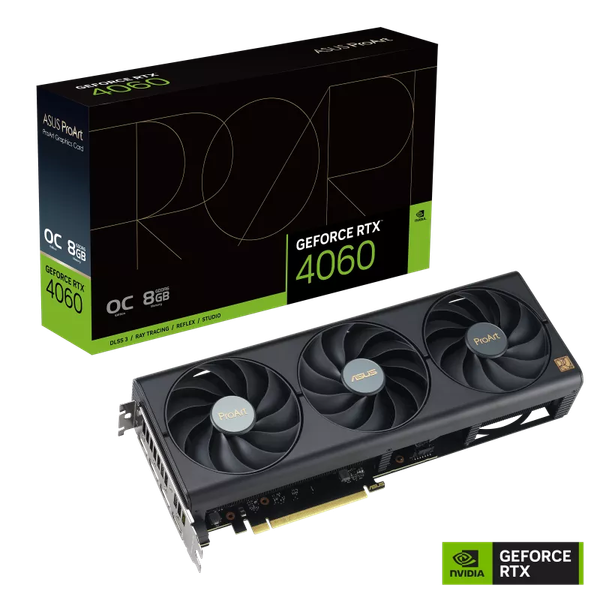 VGA ASUS RTX 4060 OC Proart Edition 8GB GDDR6