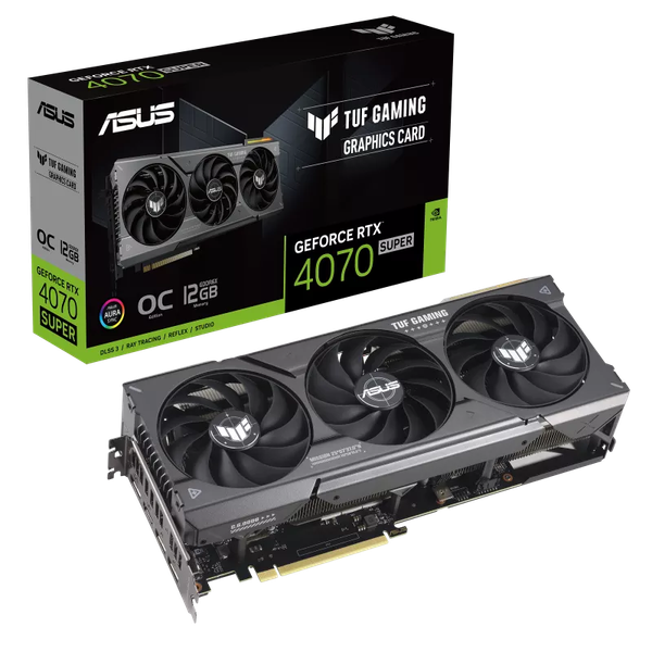 VGA Asus RTX 4070 SUPER TUF 12GB OC GDDR6X