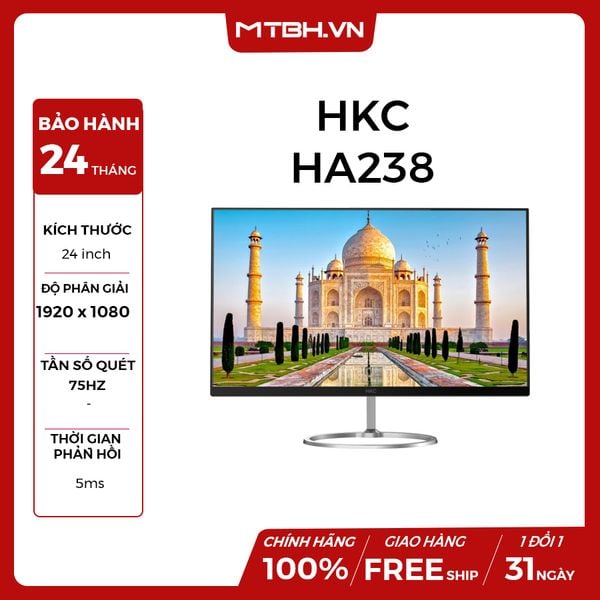 LCD HKC 24 INCH HA238 PANEL ÍP FHD WIDE LED