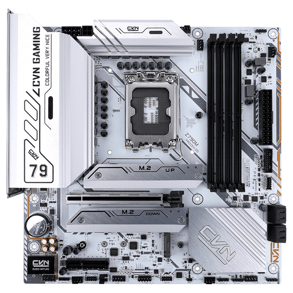 Main Colorful Z790M CVN Frozen White D5 V20 Wifi 6E
