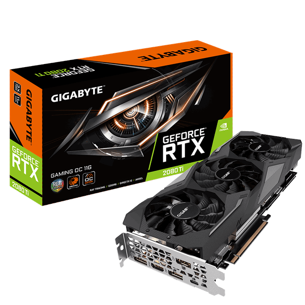 VGA GIGA RTX 2080 Ti 11GB (GV-N208TWF3OC-11GC)