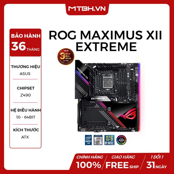 MAIN ASUS Z490 ROG MAXIMUS XII EXTREME