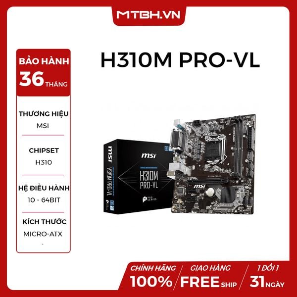 MAIN MSI H310M PRO-VL