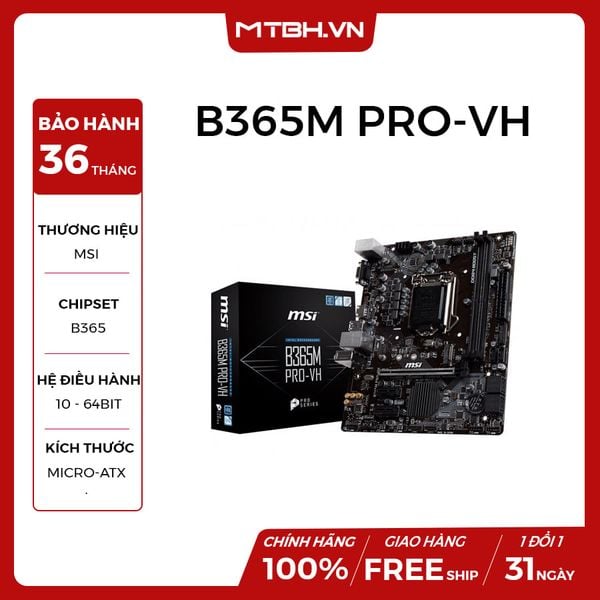 MAIN MSI B365M PRO-VH
