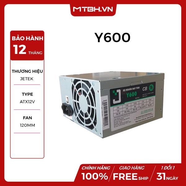 PSU JETEK Y600 NEW