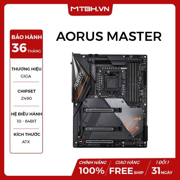 MAIN GIGA Z490 AORUS MASTER
