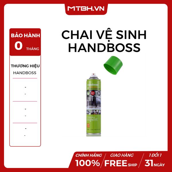 CHAI VỆ SINH HANDBOSS ( MÀN HÌNH , LAPTOP , BÀN ,, GHẾ )