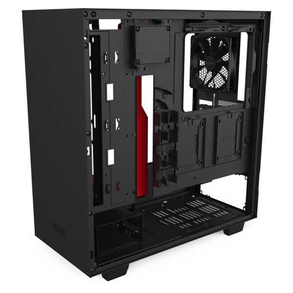 CASE NZXT H510i BLACK/RED