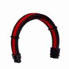COMBO DÂY CABLE SLEEVING BLACK - INTERLEAVED - RED