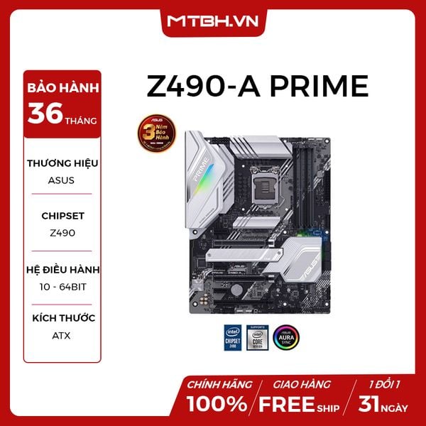 MAIN ASUS Z490-A PRIME NEW
