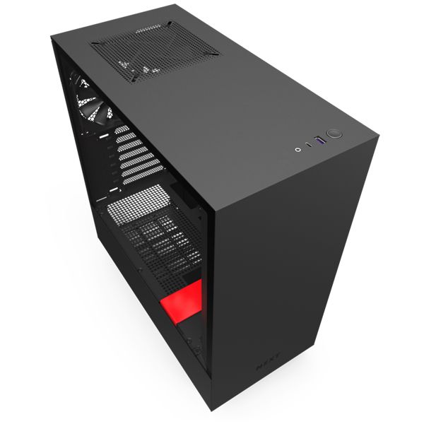 CASE NZXT H510 BLACK/RED