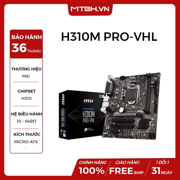 MAIN MSI H310M PRO-VHL NEW (HDMI)