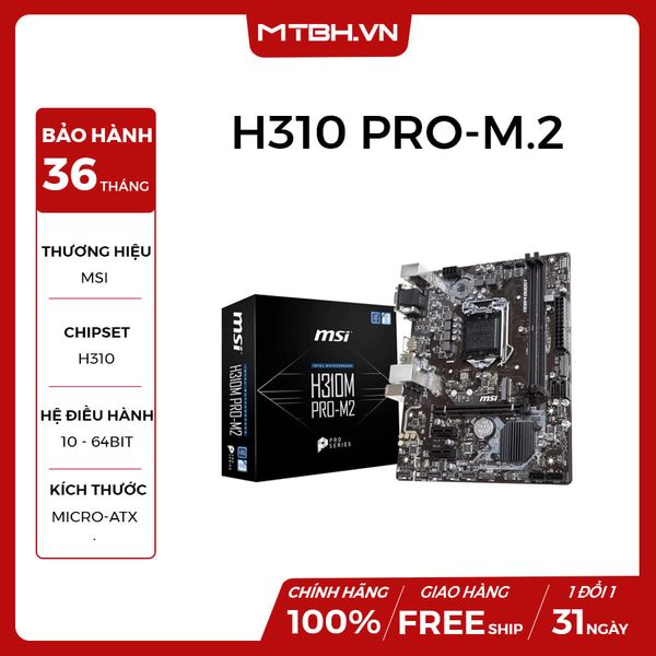 MAIN MSI H310M PRO-M2 NEW