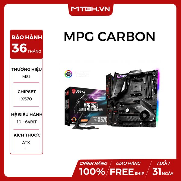 MAIN MSI X570 MPG CARBON GAMING PRO (WIFI)