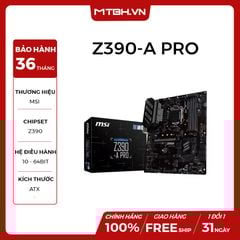 MAIN MSI Z390-A PRO NEW