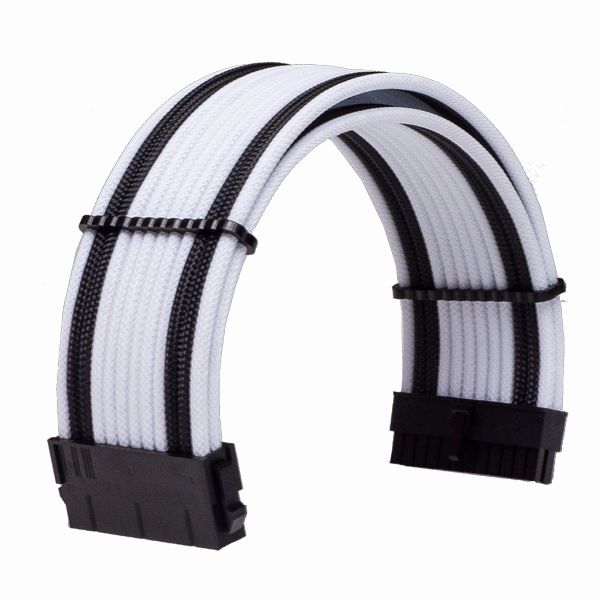 COMBO DÂY CABLE SLEEVING WHITE - BLACK