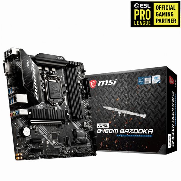 MAIN MSI B460M MAG BAZOOKA