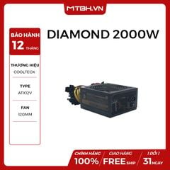 PSU COOLTECK BITCOIN DIAMOND 2000W 90 PLUS GOLD NEW BH 12TH