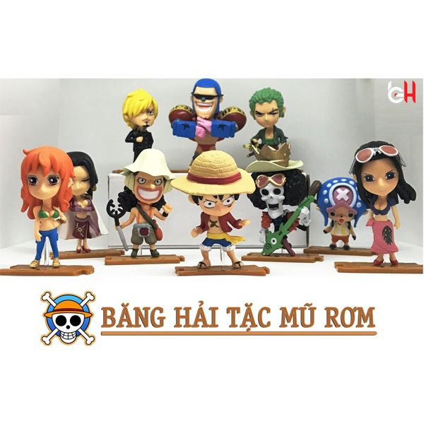 MÔ HÌNH 10 NHÂN VẬT ONE PIECE