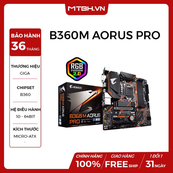 MAIN GIGA B360M AORUS PRO NEW