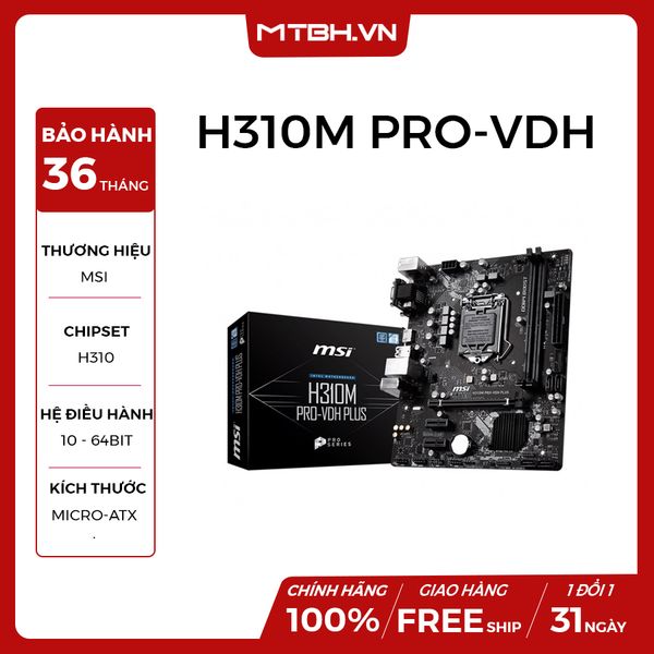 MAIN MSI H310M PRO-VDH-PLUS NEW