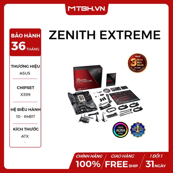 Main Asus ROG ZENITH EXTREME (AMD X399)