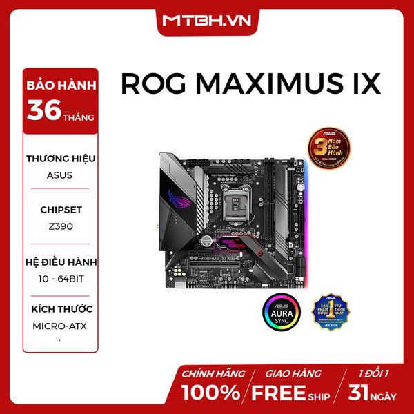 MAIN ASUS Z390 ROG MAXIMUS XI GENE NEW