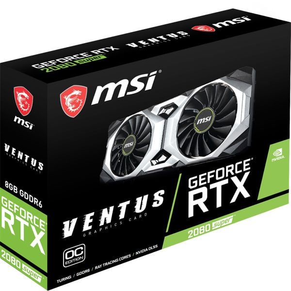 VGA MSI RTX 2080 SUPER 8GB VENTUS OC