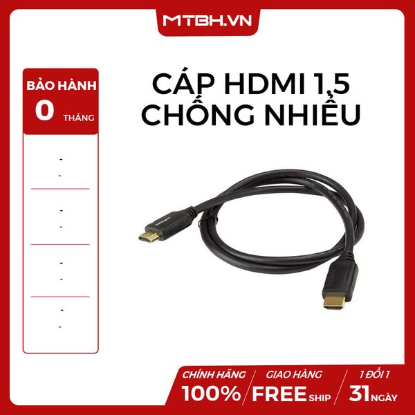CÁP HDMI 1.5M CHỐNG NHIỄU