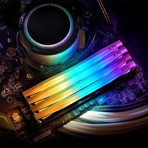 RAM DDR4 16GB ADATA XPG SPECTRIX D60G BUSS 3600 TẢN NHIỆT TUNGSTEN GREY RGB (KIT 2*8GB)